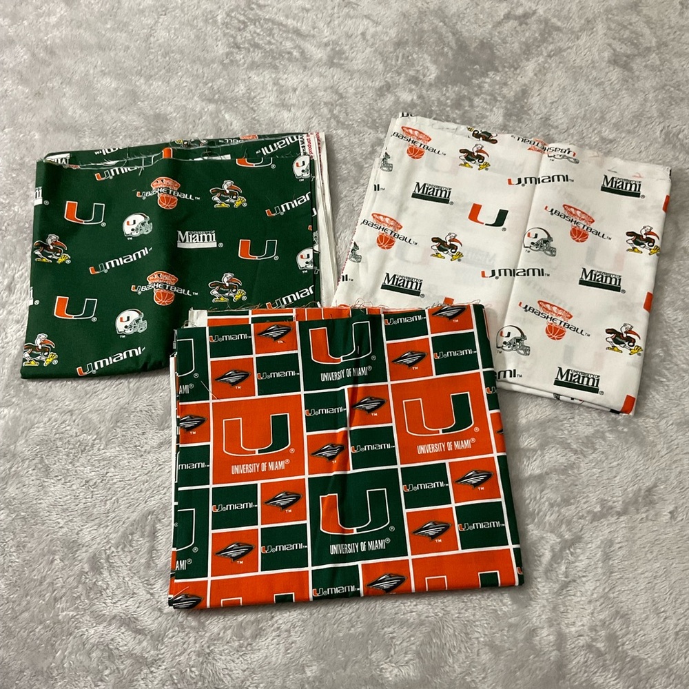 University of Miami Fabric Basketball